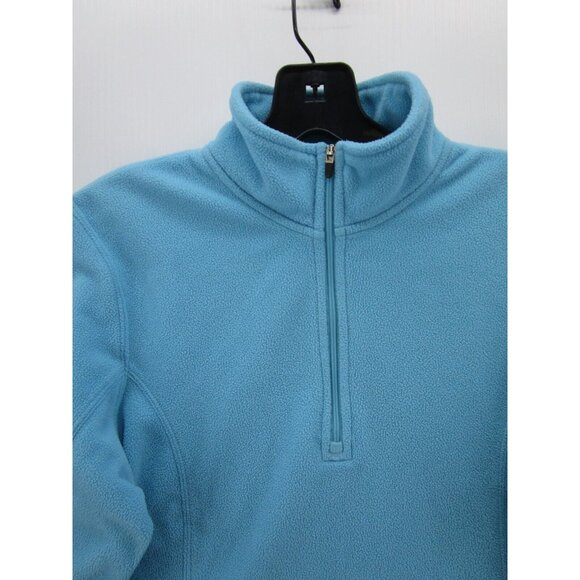 VINTAGE LL Bean Jacket Small Fleece 1/4 Zip Pullover Windbreaker - Picture 2 of 9